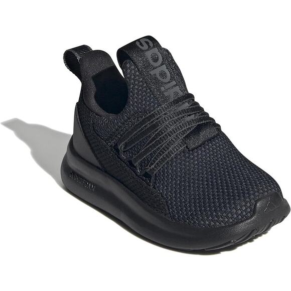 NWT adidas Unisex Lite Racer Adapt 7.0 Sneaker, Black-SZ 3 Little Kid - Picture 1 of 6